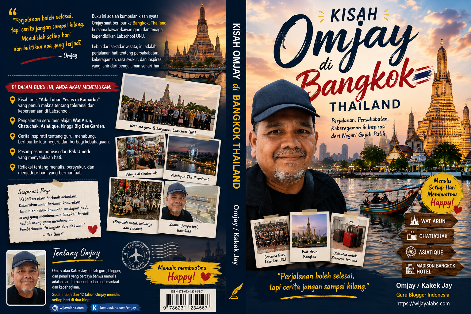 Kisah Omjay di Jepang dan Bangkok Thailand